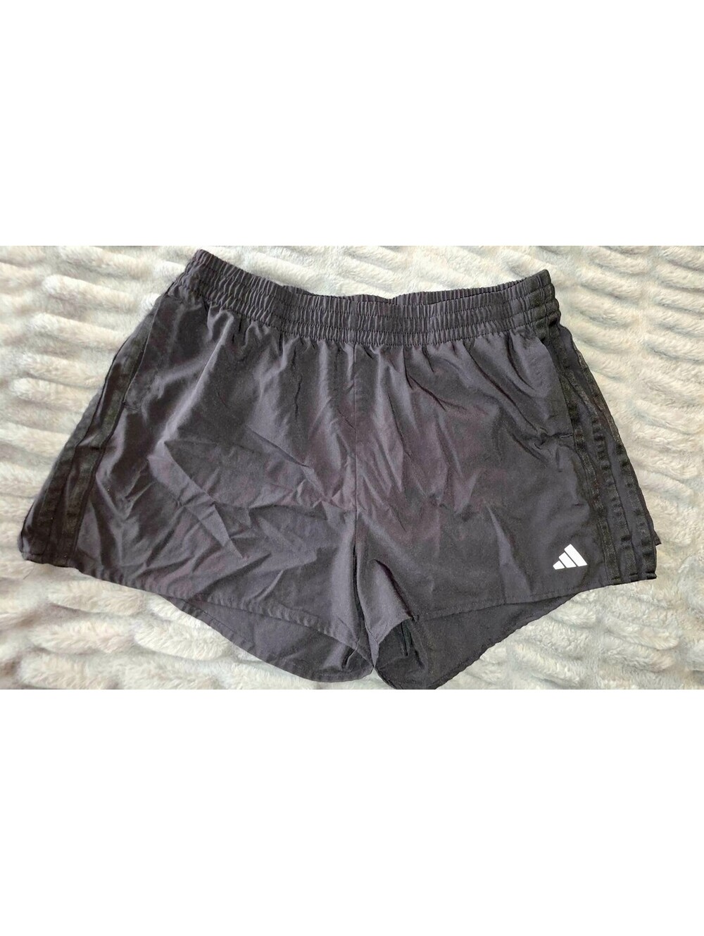 Adidas black athletic shorts